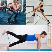 Ankle Strap Resistance Bands Hip Leg Strength Pull Rope Fitness Elastic Training Home Yoga Pilate Crossfit Workout Gym Equipment
